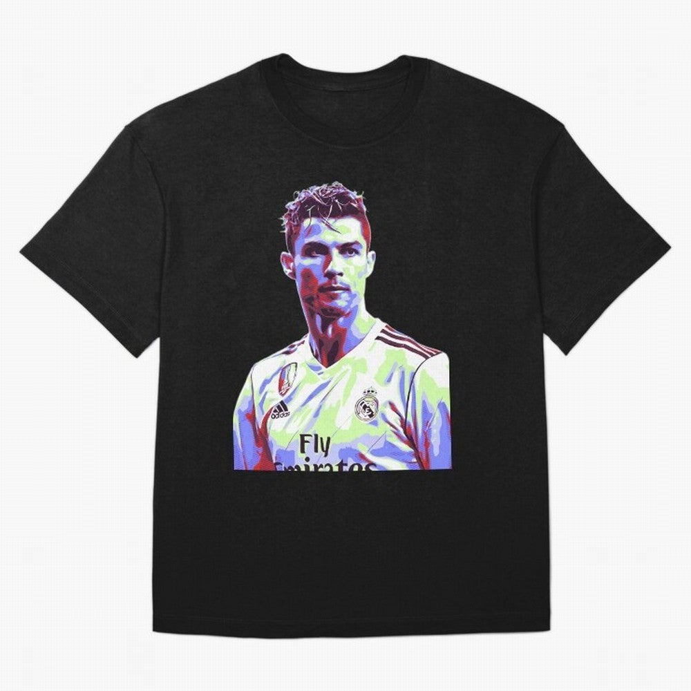 Ronaldo - retro Oversized T-Shirt Bring World Football Passion into FIFA World Cup 2026 USA Canada Mexico Centered on CR7 and Messi, Brazil, Portugal and Argentina Energy, Stadium Memories, Football Loyalty, International Chants and Championship