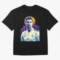 Christiano Ronaldo retro Oversized T-Shirt Stand with FIFA World Cup 2026 USA Canada Mexico for Fans of Mbappe and Neymar and Spain and Netherlands, Bringing Stadium Chants, National Pride, Trophy Dreams and Unforgettable Football Memories; Made