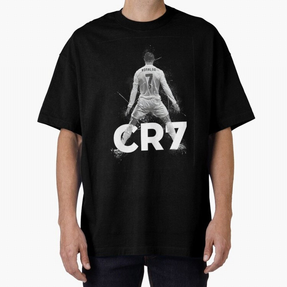 CR7 Oversized T-Shirt Build FIFA World Cup 2026 USA Canada Mexico for Fans of Neymar and Netherlands, Bringing Worldwide Fan Energy, Dramatic Goals, Stadium Lights and Championship Celebrations; Created for Match Day Parties, Soccer Gifts, Fan