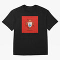 Portugal Blocks Oversized T-Shirt Carry the FIFA World Cup 2026 Group Stage Journey through Messi Highlights, Portugal, Spain and Germany Pride, Retro Football Energy, Iconic Rivalries, Trophy Chase Drama and Stadium Atmosphere; Created for Match