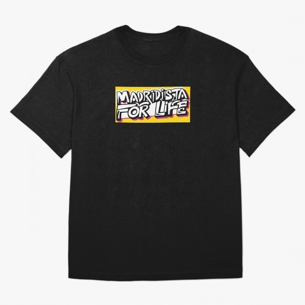 Madridista for Life Oversized T-Shirt Celebrate the Stars of FIFA World Cup 2026 Group Stage Spirit, Driven by Netherlands, CR7, Tournament Hype, Historic Matchups, Family Viewing Parties and Global Sports Pride; Great for Supporters Who Love