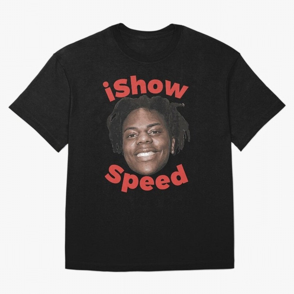 Ishowspeed Oversized T-Shirt Cheer through Every Moment of Global Football Passion for FIFA World Cup 2026 Group Stage, Built around CR7, England, Championship Spirit, Famous Goals, Roaring Crowds and International Football Unity; Ideal for Fans