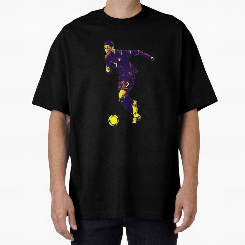 Cristiano Ronaldo Oversized T-Shirt Upgrade Global Football Passion for FIFA World Cup 2026, Celebrating Haaland, Netherlands, Stadium Memories, Football Loyalty, International Chants and Championship Tradition; Perfect for People Who Love