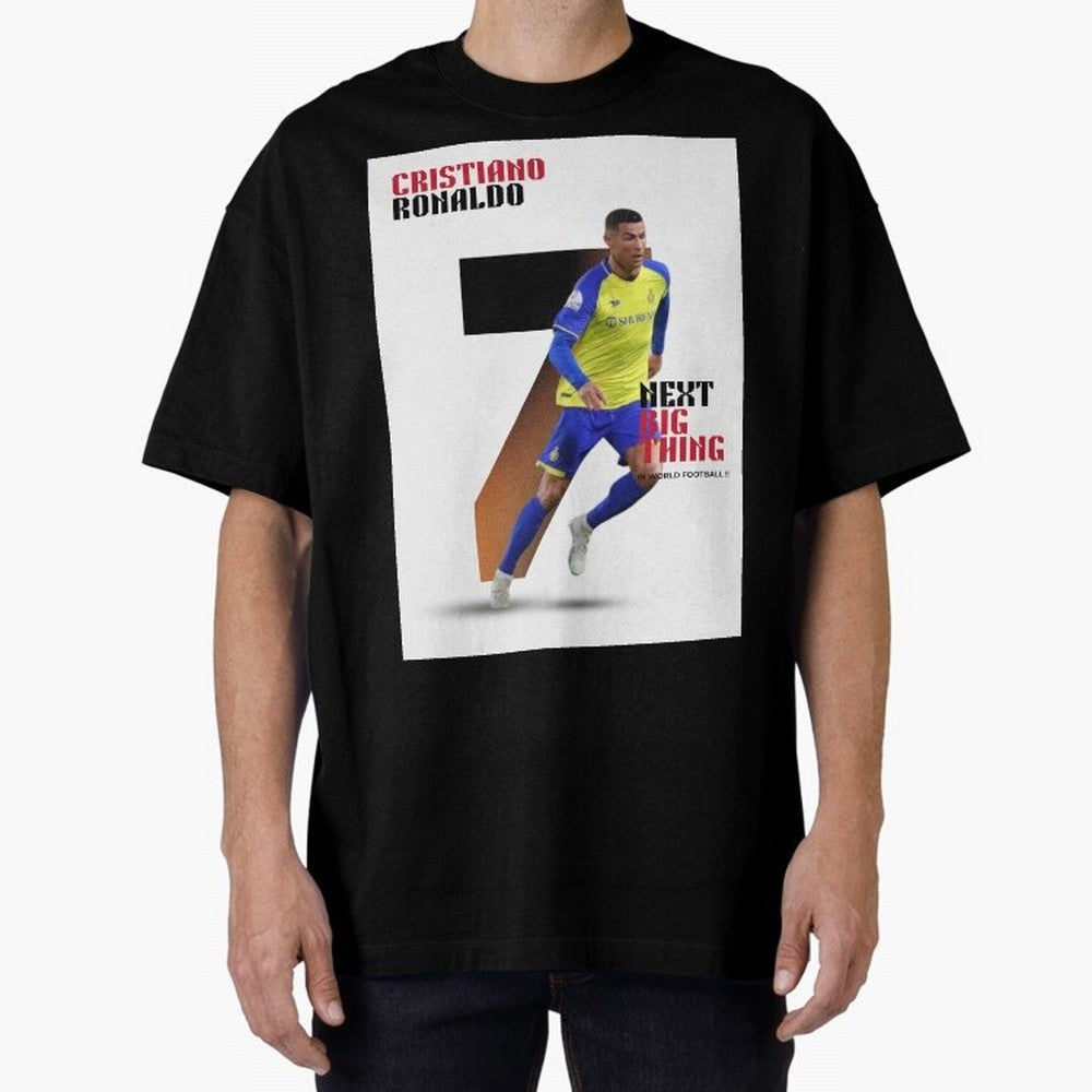 Cristiano Ronaldo (CR7) Oversized T-Shirt Get Ready for FIFA World Cup 2026 USA Canada Mexico Spirit, Built around Brazil, Messi, CR7 and Mbappe, Game Day Rituals, Football Legends, Country Pride and the Road to the Final; Created for Match Day