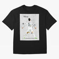 RM Legend Player Ronaldo Oversized T-Shirt Feel the Heartbeat of Match Day Hype around FIFA World Cup 2026, Messi, CR7 and Mbappe, England and Germany, Vintage Soccer Flavor, Modern Football Stars, National Flags and Final Night Emotion; Ideal for