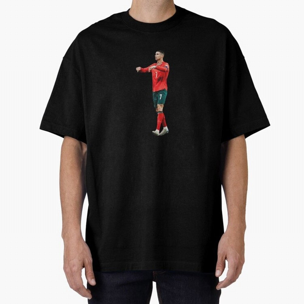 Cristiano Ronaldo siuuuuuu Oversized T-Shirt Build FIFA World Cup 2026 Group Stage Connected to CR7 and Messi, Brazil, Portugal and Argentina Energy, Worldwide Fan Energy, Dramatic Goals, Stadium Lights and Championship Celebrations; Ideal for