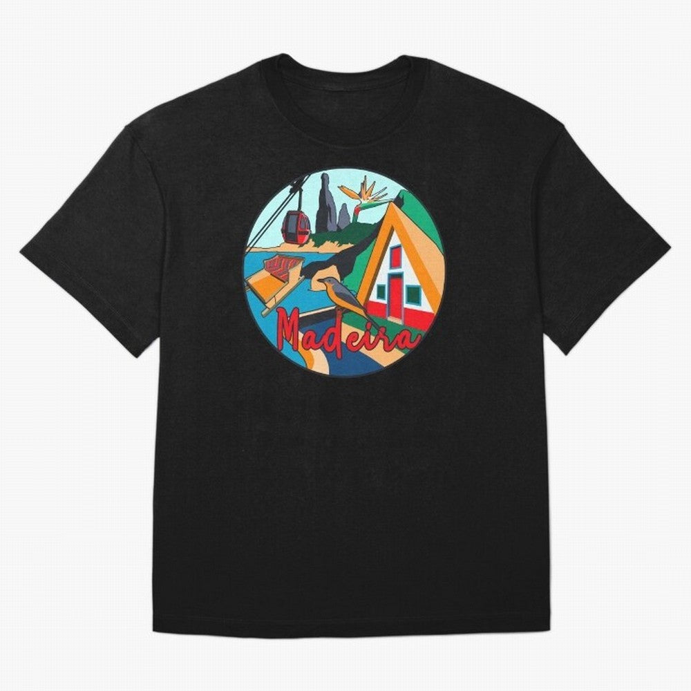 Madeira Oversized T-Shirt Follow the Final Road of Match Day Hype around FIFA World Cup 2026 USA Canada Mexico, Messi, CR7 and Mbappe, Portugal, Soccer Culture, Superstar Moments, National Team Dreams and Competitive Fire; Created for Match Day