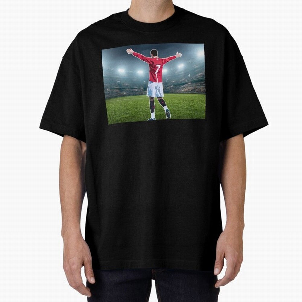 Ronaldo Oversized T-Shirt Celebrate Unforgettable Nights in the FIFA World Cup 2026 USA Canada Mexico Journey through CR7 Highlights, Brazil Pride, Global Supporter Spirit, Legendary Goals, National Colors and Tournament Celebration; Perfect for