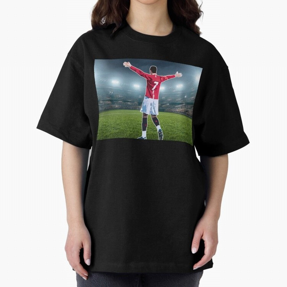 Ronaldo Oversized T-Shirt Celebrate Unforgettable Nights in the FIFA World Cup 2026 USA Canada Mexico Journey through CR7 Highlights, Brazil Pride, Global Supporter Spirit, Legendary Goals, National Colors and Tournament Celebration; Perfect for