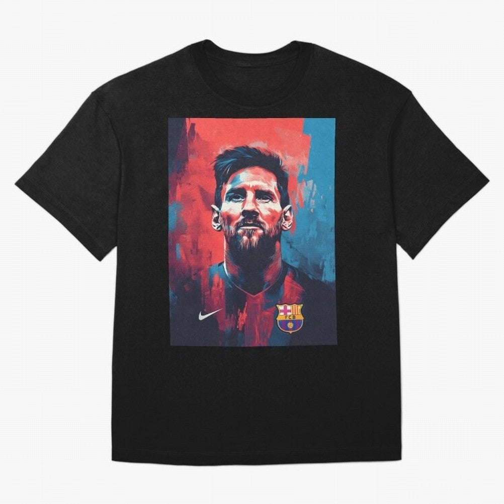 Lionel Messi Oversized T-Shirt Live the Energy of Match Day Hype around FIFA World Cup 2026 Group Stage, Messi, Neymar and Mbappe, Portugal, Tournament Hype, Historic Matchups, Family Viewing Parties and Global Sports Pride; Perfect for Fans,