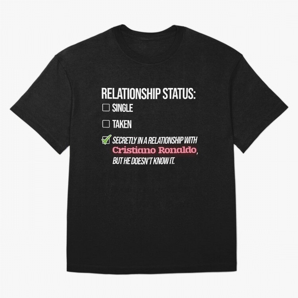 Relationship with Cristiano Ronaldo Oversized T-Shirt Make Your Look Match FIFA World Cup 2026 Filled with Messi, Neymar and Mbappe, England, France and Netherlands Energy, Stadium Chants, National Pride, Trophy Dreams and Unforgettable Football