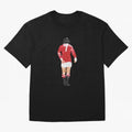 George Best watercolour Manchester United Football Northern Ireland Legend number 7 Man United Red D Oversized T-Shirt Celebrate Soccer Greatness during FIFA World Cup 2026 for Fans of Cristiano Ronaldo and England and Germany, Bringing Football
