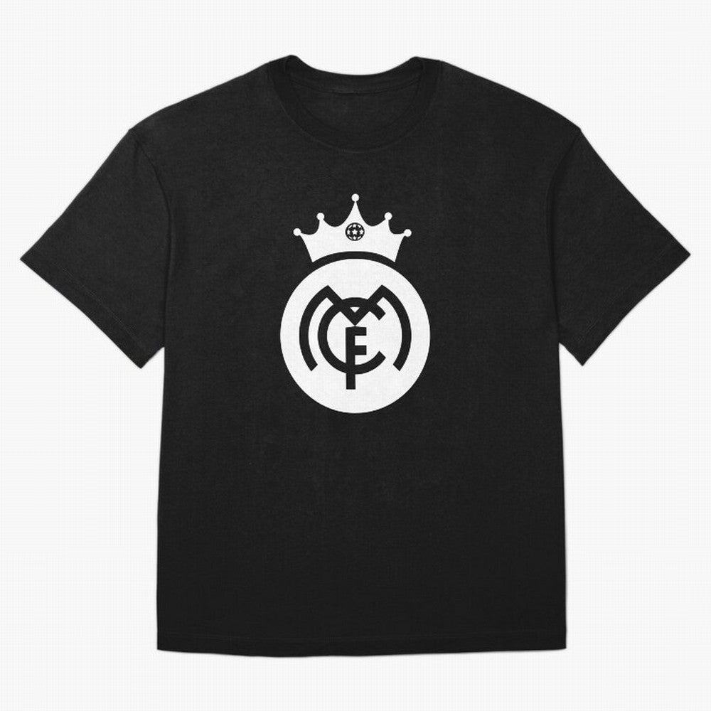 King of Kings Real-Madrid Oversized T-Shirt Represent Match Day Hype around FIFA World Cup 2026 USA Canada Mexico, Messi and Cristiano Ronaldo, France, Tournament Hype, Historic Matchups, Family Viewing Parties and Global Sports Pride; Great for