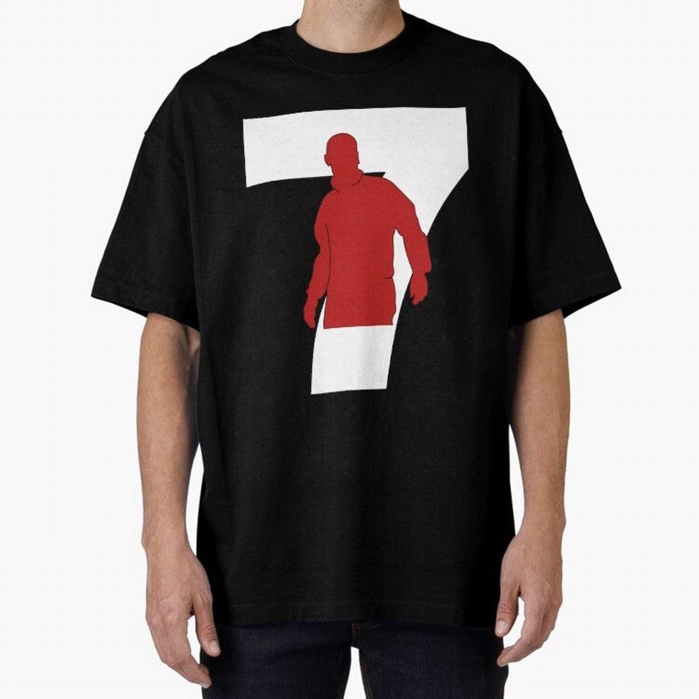 Eric Cantona Manchester United 7 Oversized T-Shirt Stand Proud for Match Day Hype around FIFA World Cup 2026 Group Stage, CR7, England, Stadium Chants, National Pride, Trophy Dreams and Unforgettable Football Memories; Built for Supporters Chasing