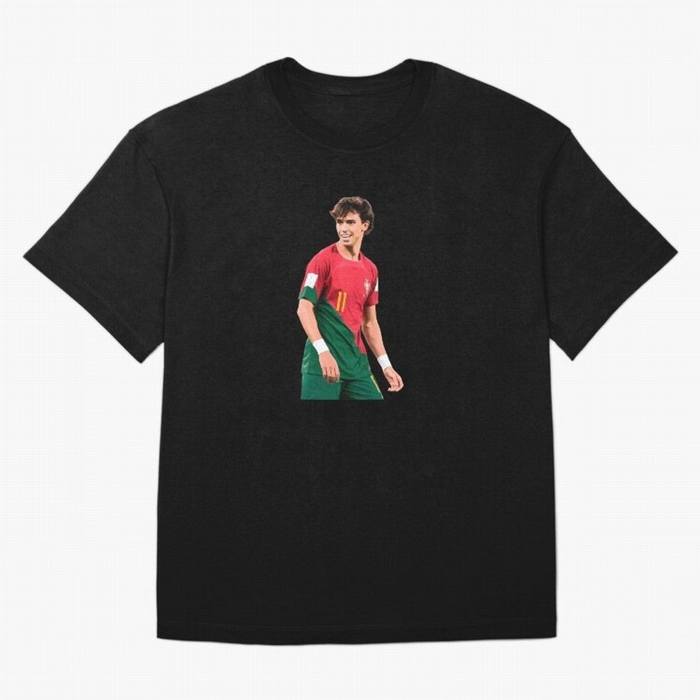 Joao Felix Oversized T-Shirt Showcase the FIFA World Cup 2026 USA Canada Mexico Journey through CR7 and Messi Highlights, Germany Pride, Football Passion, Legendary Performances, Festival Vibes and Supporter Community; Created for Match Day
