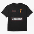 GlazersOut Red Manchester Kit V-Neck Oversized T-Shirt Celebrate Classic Football Spirit in FIFA World Cup 2026 for Fans of CR7 and Messi and England and Germany, Bringing Football History, Final Match Energy, Crowd Noise and Once in a Lifetime