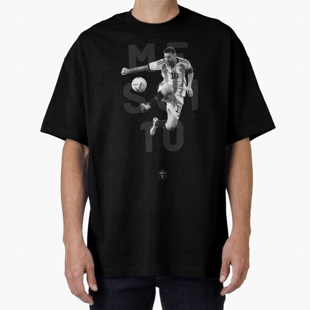 Lionel Messi Oversized T-Shirt Feel Global Football Passion for FIFA World Cup 2026, Connected to Neymar, Haaland and Cristiano Ronaldo, England, Game Day Rituals, Football Legends, Country Pride and the Road to the Final; Ideal for Football Dads,