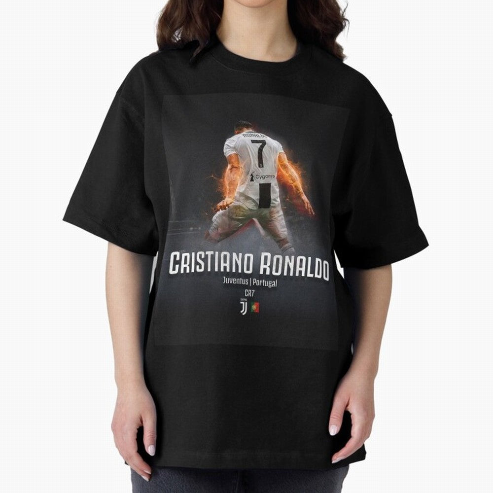 CR7 ¡ï Oversized T-Shirt Keep the Legacy of the FIFA World Cup 2026 USA Canada Mexico Journey through CR7 Highlights, Spain Pride, Football History, Final Match Energy, Crowd Noise and Once in a Lifetime Moments; Perfect for Supporters Who Want