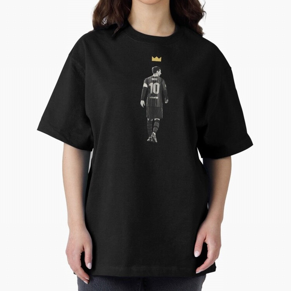 Lionel Messi The Champion Oversized T-Shirt Bring Global Tournament Vibes to FIFA World Cup 2026 Group Stage for Fans of Neymar, Haaland and Cristiano Ronaldo and Spain, Bringing Global Supporter Spirit, Legendary Goals, National Colors and