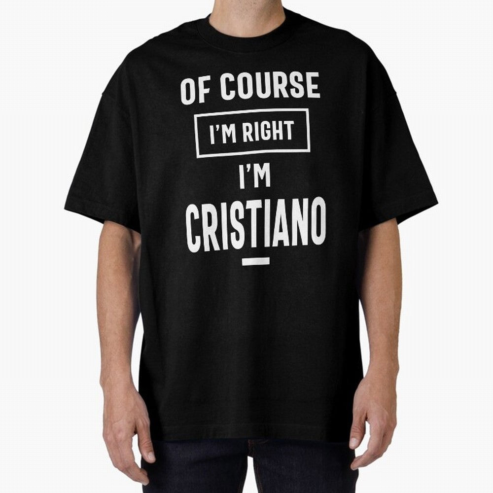 Cristiano Personalized Name Birthday Gift Oversized T-Shirt Remember Iconic Moments from FIFA World Cup 2026 with Mbappe, Netherlands Energy, Worldwide Fan Energy, Dramatic Goals, Stadium Lights and Championship Celebrations; Great for Supporters