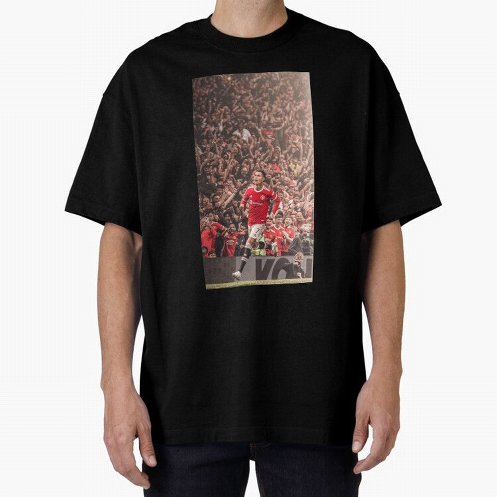 cristiano Oversized T-Shirt Fuel FIFA World Cup 2026 USA Canada Mexico for Fans of Mbappe and Spain, Bringing Fan Favorite Moments, National Team Passion, Big Match Drama and Soccer History; Ideal for Fans Who Follow Messi, Cristiano Ronaldo, CR7,