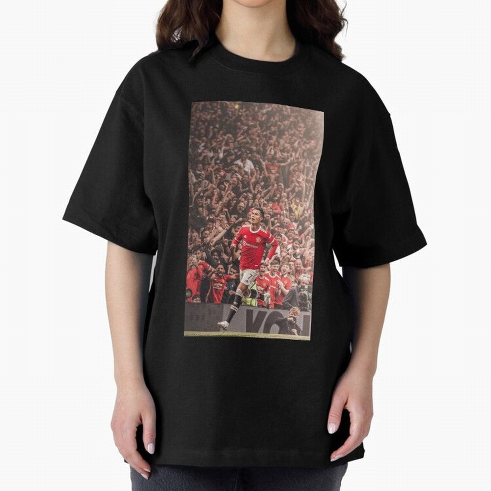cristiano Oversized T-Shirt Fuel FIFA World Cup 2026 USA Canada Mexico for Fans of Mbappe and Spain, Bringing Fan Favorite Moments, National Team Passion, Big Match Drama and Soccer History; Ideal for Fans Who Follow Messi, Cristiano Ronaldo, CR7,