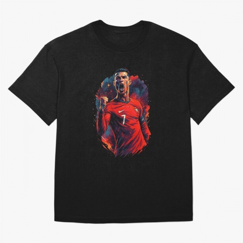 cr7 the legend Oversized T-Shirt Celebrate Football Dreams Across FIFA World Cup 2026 Group Stage Celebrating Neymar, Haaland and Cristiano Ronaldo, Brazil, Portugal and Argentina Energy, Football Festival Excitement, Trophy Ambitions, Country