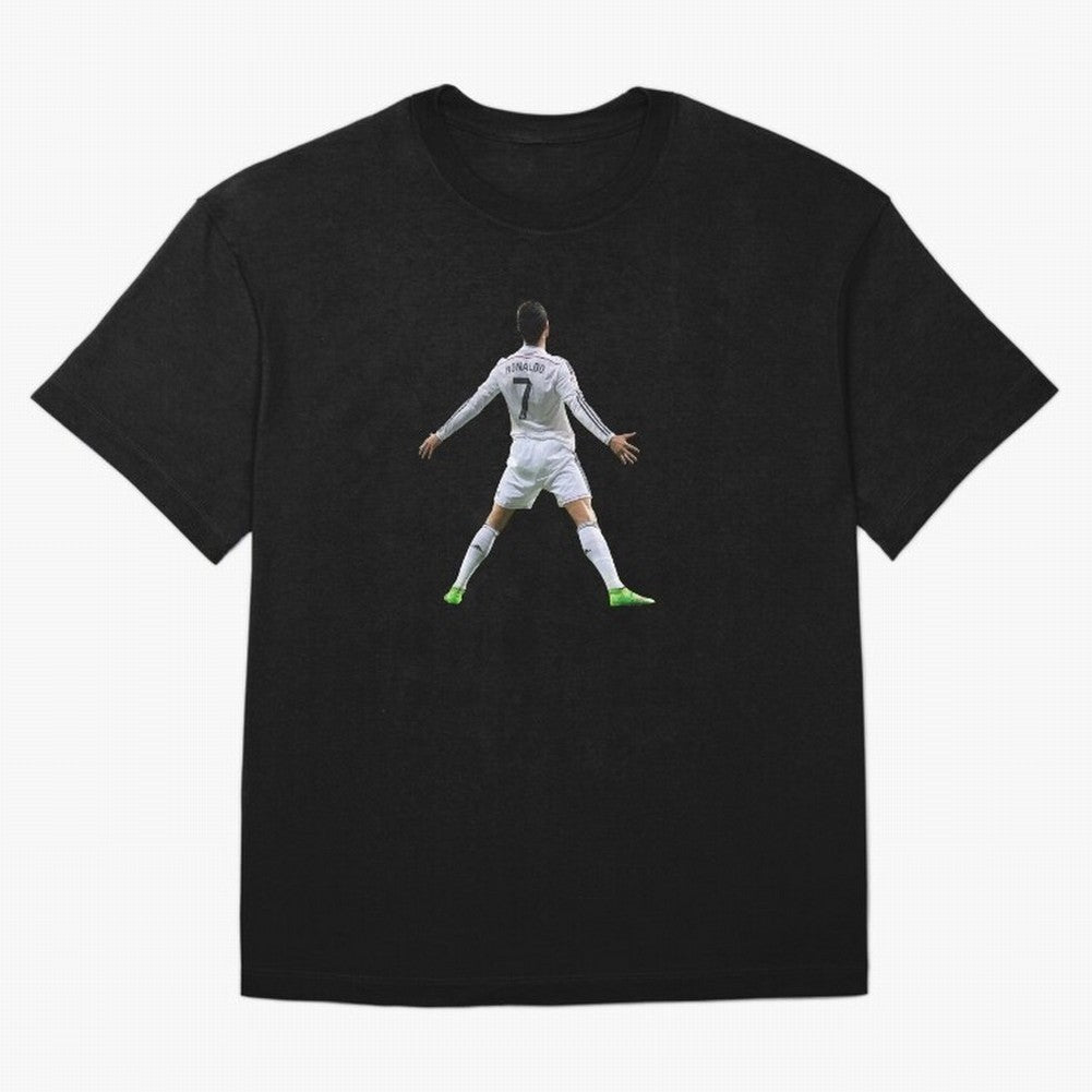 Ronaldo Real Madrid SUI Celebration Oversized T-Shirt Experience the Global Stage of Match Day Hype around FIFA World Cup 2026, Neymar, Haaland and Cristiano Ronaldo, Spain and Netherlands, Global Supporter Spirit, Legendary Goals, National Colors