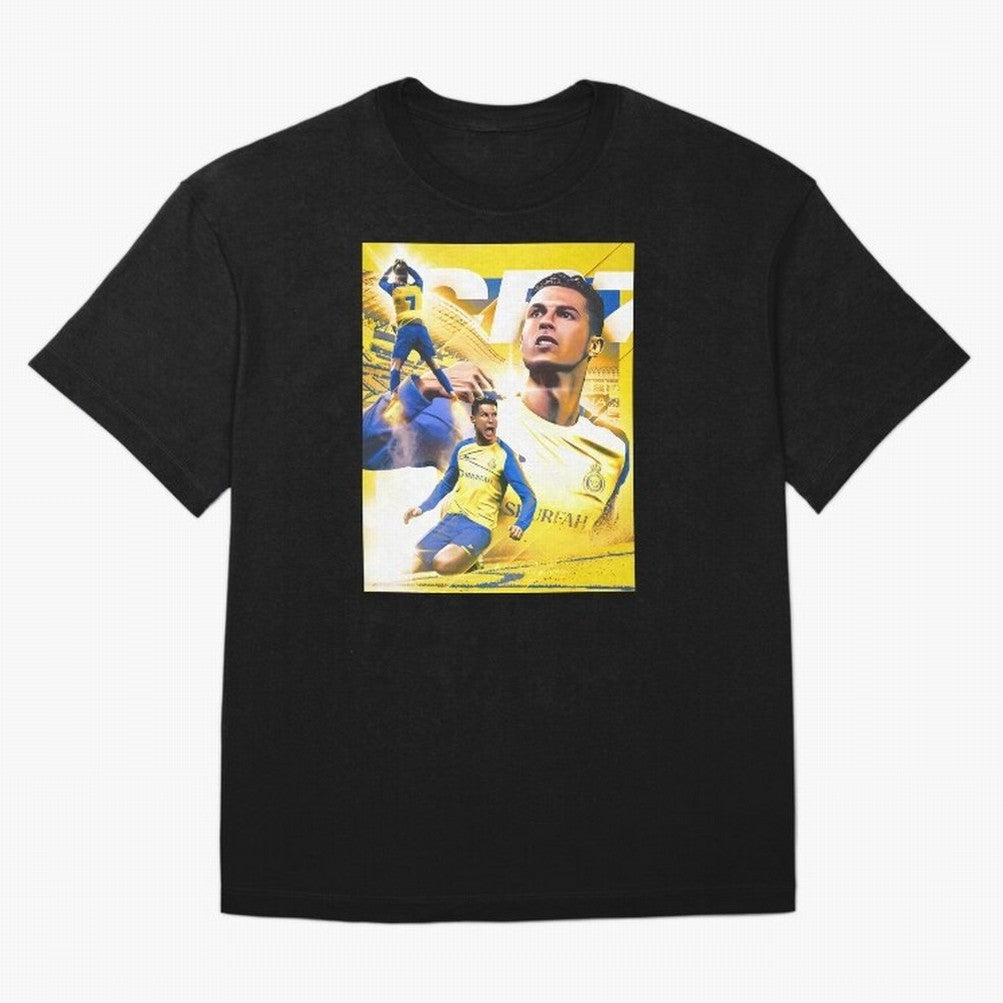 legend footballer yellow Oversized T-Shirt Back Your Heroes with Global Football Passion for FIFA World Cup 2026 USA Canada Mexico, Driven by Messi, CR7 and Mbappe, Netherlands, Champion Mindset, Group Stage Buzz, Knockout Tension and Passionate