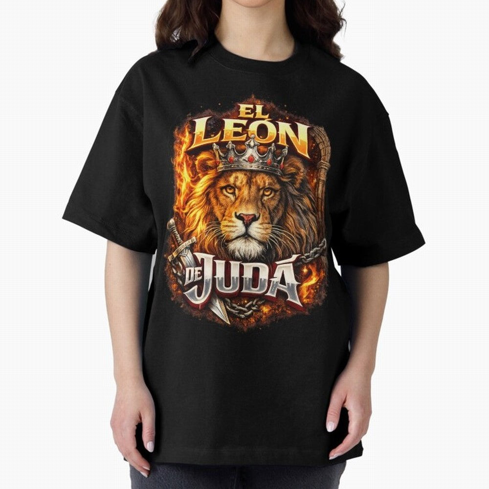 The Lion of Judah Oversized T-Shirt Discover the FIFA World Cup 2026 USA Canada Mexico Journey through Messi, CR7 and Mbappe Highlights, France Pride, Stadium Chants, National Pride, Trophy Dreams and Unforgettable Football Memories; Ideal for