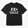 FE + CALLE Urban Christian Faith Streetwear Typography Oversized T-Shirt Stand Out with Spirit from FIFA World Cup 2026 Group Stage Capturing Messi, Portugal, Spain and Germany Energy, Vintage Soccer Flavor, Modern Football Stars, National Flags