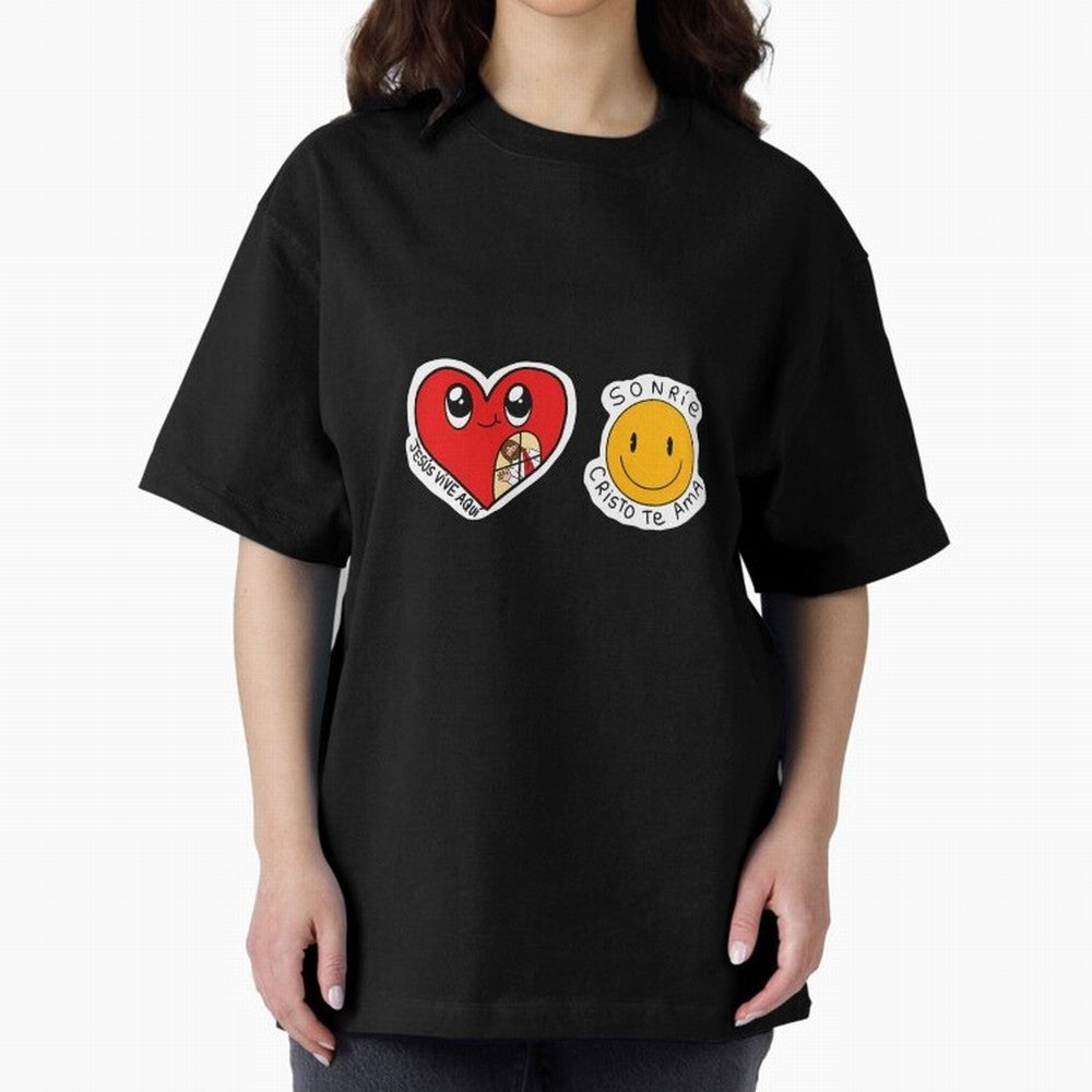 Jesus Vive Aqu Oversized T-Shirt Cheer for FIFA World Cup 2026 for Fans of Messi and England, Bringing Championship Spirit, Famous Goals, Roaring Crowds and International Football Unity; Ideal for Passionate Fans Who Love Underdog Stories,
