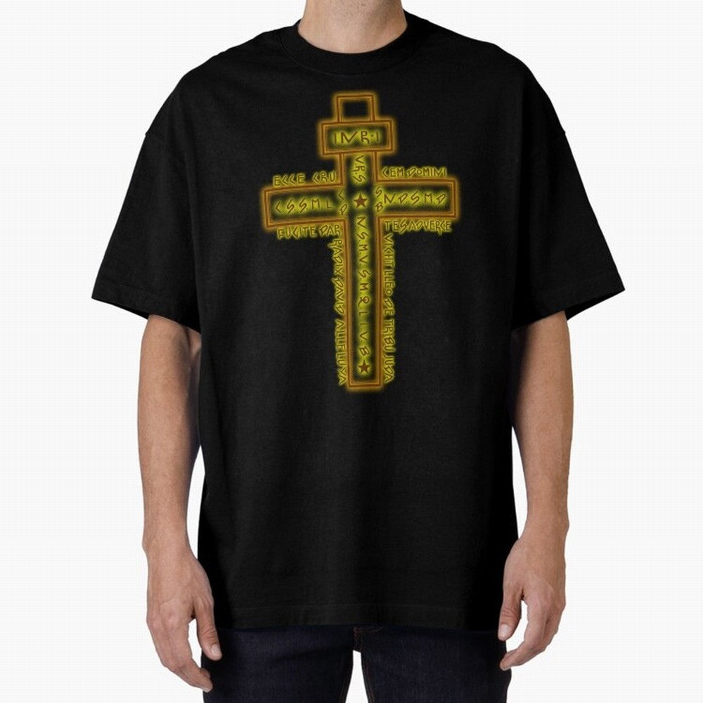 Cruz del Santo Padre Benito Color Oversized T-Shirt Bring World Football Passion into FIFA World Cup 2026 Spirit, Built around Netherlands, Messi, Neymar and Mbappe, Vintage Soccer Flavor, Modern Football Stars, National Flags and Final Night