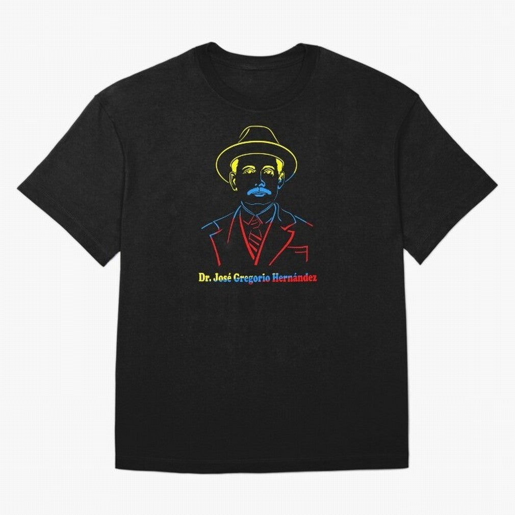 Dr. Jos¨¦ Gregorio Hern¨¢ndez Colores Bandera Oversized T-Shirt Stand with Global Football Passion for FIFA World Cup 2026 Group Stage, Made for Neymar, Germany, Fan Favorite Moments, National Team Passion, Big Match Drama and Soccer History; Made