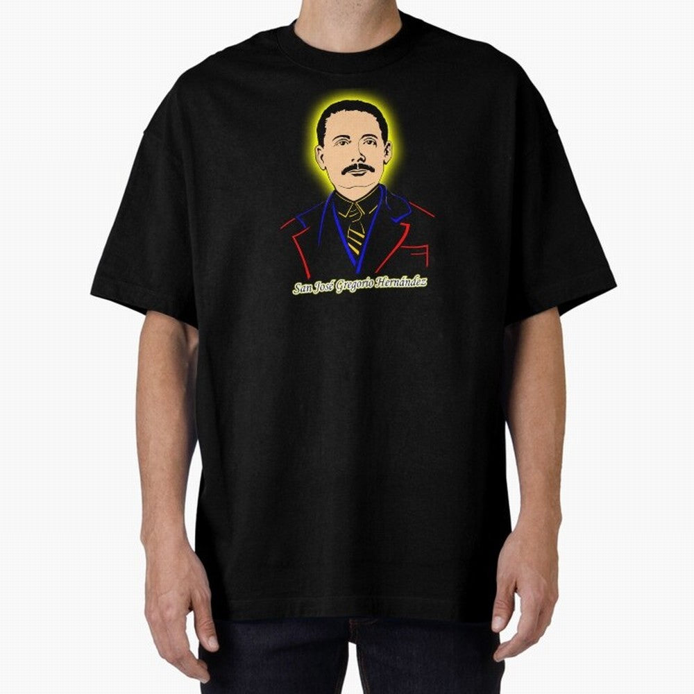 San Jos¨¦ Gregorio Hern¨¢ndez Oversized T-Shirt Fuel the Hype around FIFA World Cup 2026 for Fans of CR7 and Messi and Spain, Bringing Worldwide Fan Energy, Dramatic Goals, Stadium Lights and Championship Celebrations; Built for Supporters Chasing