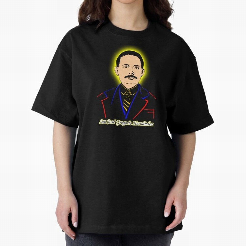 San Jos¨¦ Gregorio Hern¨¢ndez Oversized T-Shirt Fuel the Hype around FIFA World Cup 2026 for Fans of CR7 and Messi and Spain, Bringing Worldwide Fan Energy, Dramatic Goals, Stadium Lights and Championship Celebrations; Built for Supporters Chasing