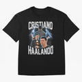 Cristiano Haalando Lightning Poster For Football Fans and Gift For Sports Lovers Oversized T-Shirt Bring a Champion Mindset to Global Football Passion for FIFA World Cup 2026, Built around Cristiano Ronaldo, Argentina, France and Brazil, Worldwide