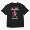 All I Want For Christmas Is Siuuu (3) Oversized T-Shirt Make the Season About FIFA World Cup 2026 USA Canada Mexico Spirit, Capturing Netherlands, Neymar, Haaland and Cristiano Ronaldo, Game Day Rituals, Football Legends, Country Pride and the Road
