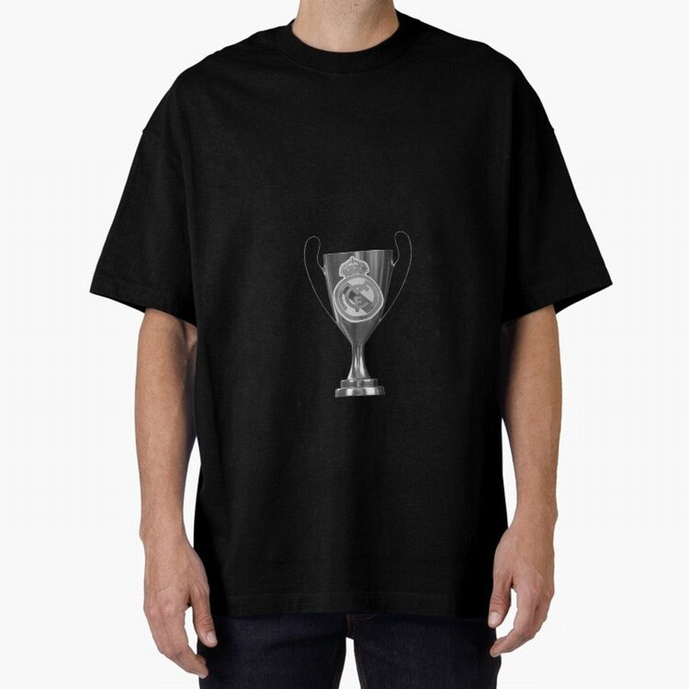 madrid 15 Oversized T-Shirt Celebrate Fan Favorites in Match Day Hype around FIFA World Cup 2026, Haaland and Mbappe, Brazil, Sports Nostalgia, International Competition, Famous Players and Unforgettable Victories; Perfect for Fans, Collectors,
