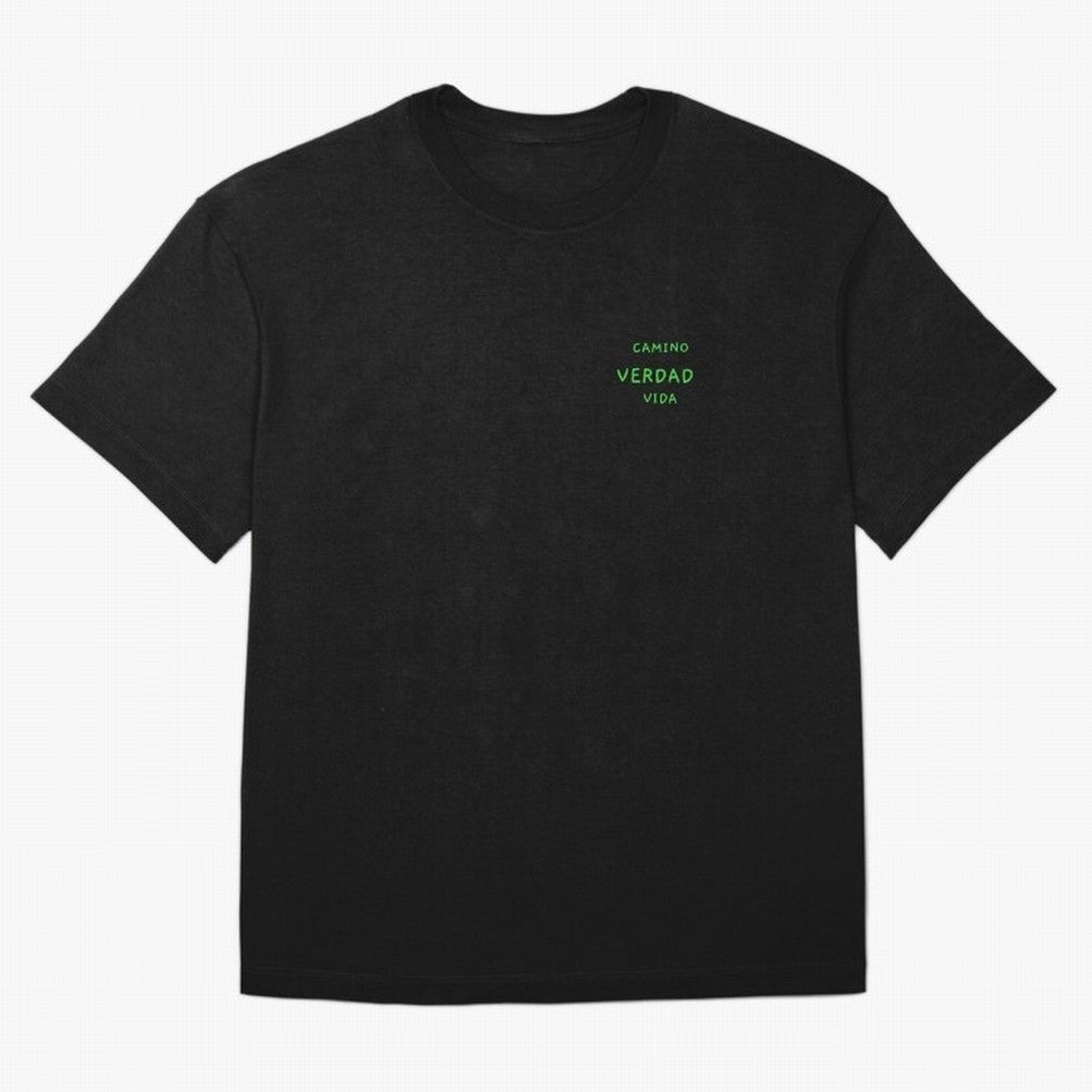 Camino ¨C Cita b¨ªblica cristiana Oversized T-Shirt Make Memories around Global Football Passion for FIFA World Cup 2026 Group Stage, Connected to CR7 and Messi, France, Football Passion, Legendary Performances, Festival Vibes and Supporter