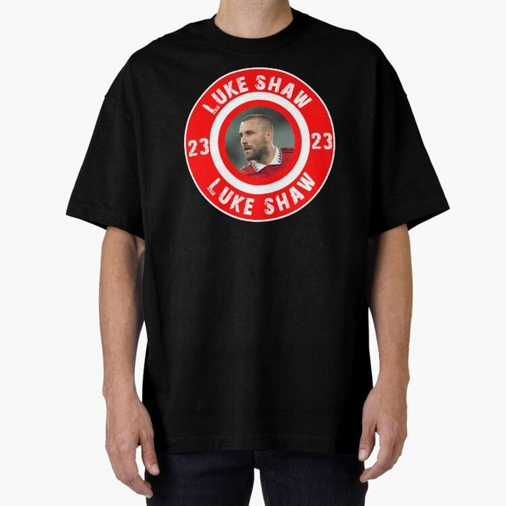 Luke Shaw Oversized T-Shirt Make Every Kick Count in FIFA World Cup 2026 for Fans of Haaland and Mbappe and Brazil, Bringing Champion Mindset, Group Stage Buzz, Knockout Tension and Passionate Fan Culture; Created for Match Day Parties, Soccer