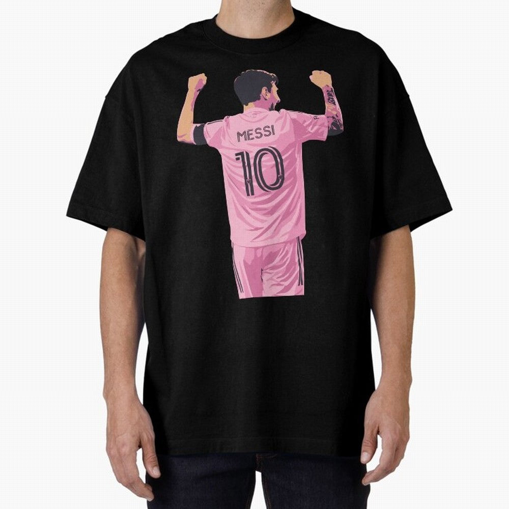 Lionel Messi Celebration Oversized T-Shirt Make Game Day About the FIFA World Cup 2026 Group Stage Journey through Mbappe and Neymar Highlights, England and Germany Pride, Goal Celebration Energy, Supporter Heritage, Football Icons and Worldwide