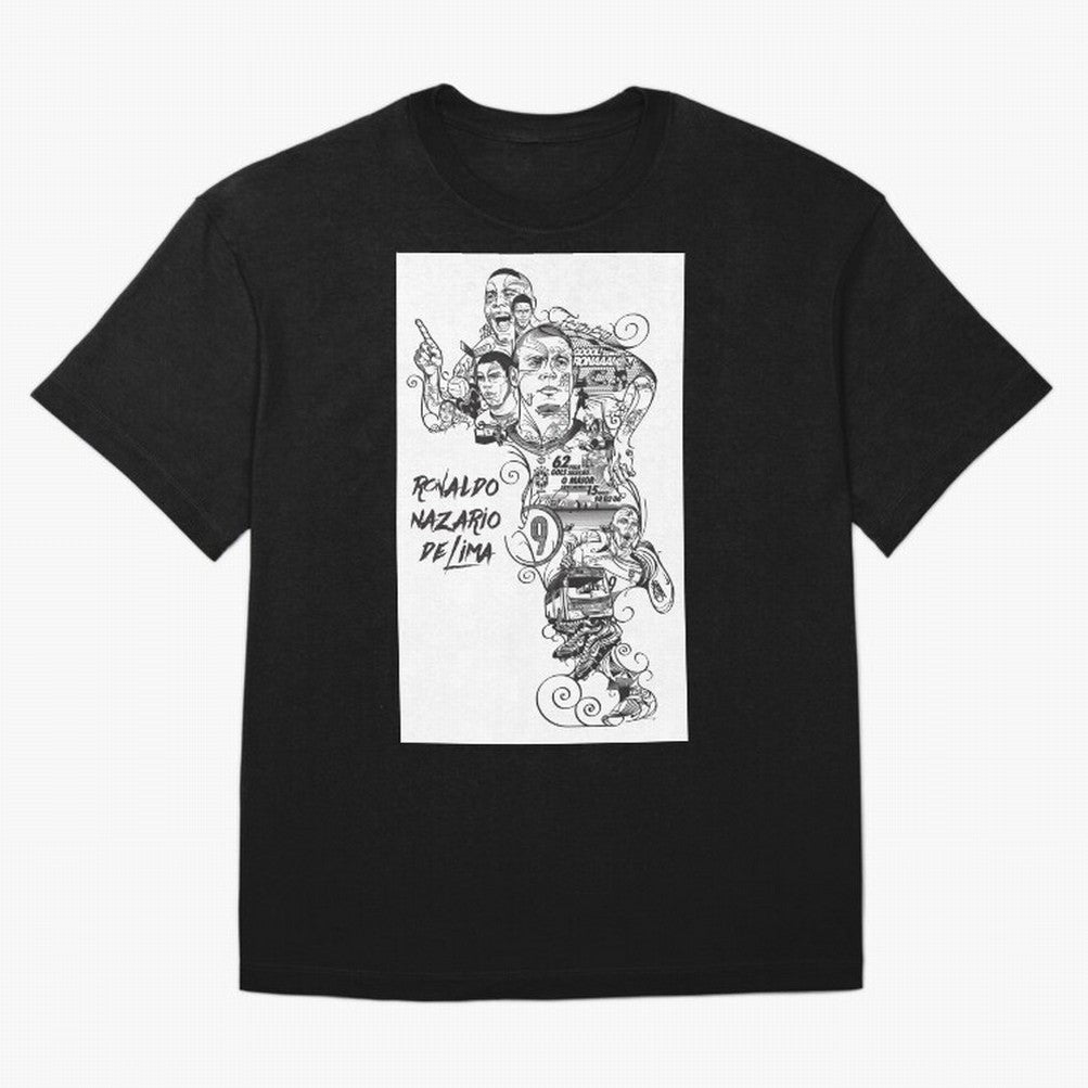 The R9 Era Oversized T-Shirt Celebrate Fan Favorites in Global Football Passion for FIFA World Cup 2026 Group Stage, Capturing Mbappe, Portugal, Spain and Germany, Football Festival Excitement, Trophy Ambitions, Country Rivalries and Star Player