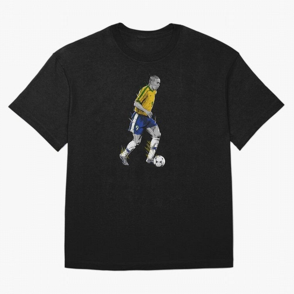Ronaldo R9 Phenomenon Oversized T-Shirt Celebrate Classic Football Spirit in FIFA World Cup 2026 USA Canada Mexico Celebrating Messi, Spain Energy, Tournament Hype, Historic Matchups, Family Viewing Parties and Global Sports Pride; Made for