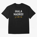 Hala Madrid Oversized T-Shirt Follow the Road to Global Football Passion for FIFA World Cup 2026 Group Stage, Inspired by Haaland, England, Goal Celebration Energy, Supporter Heritage, Football Icons and Worldwide Tournament Joy; Great for Watch