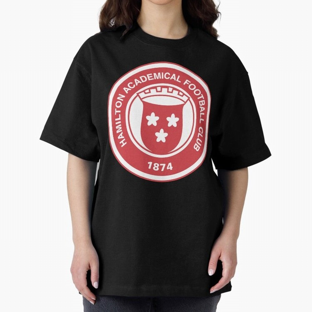 Hamilton Accies Football Club Oversized T-Shirt Back the Journey through FIFA World Cup 2026 Group Stage Centered on CR7 and Messi, Spain and Netherlands Energy, Soccer Culture, Superstar Moments, National Team Dreams and Competitive Fire; Great