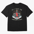 All I Want For Christmas Is Siuuu CR7 fans Christian Ronaldo Xmas Oversized T-Shirt Turn Football Passion into FIFA World Cup 2026 Highlighting Cristiano Ronaldo, France Energy, Game Day Rituals, Football Legends, Country Pride and the Road to the