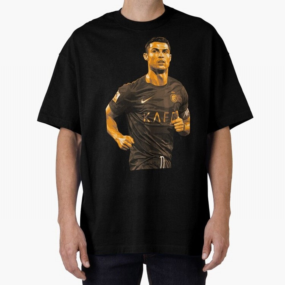 Ronaldo Oversized T-Shirt Share FIFA World Cup 2026 for Fans of Neymar and England, Bringing Global Supporter Spirit, Legendary Goals, National Colors and Tournament Celebration; Great for Supporters Who Love Legendary Players, National Teams, Big