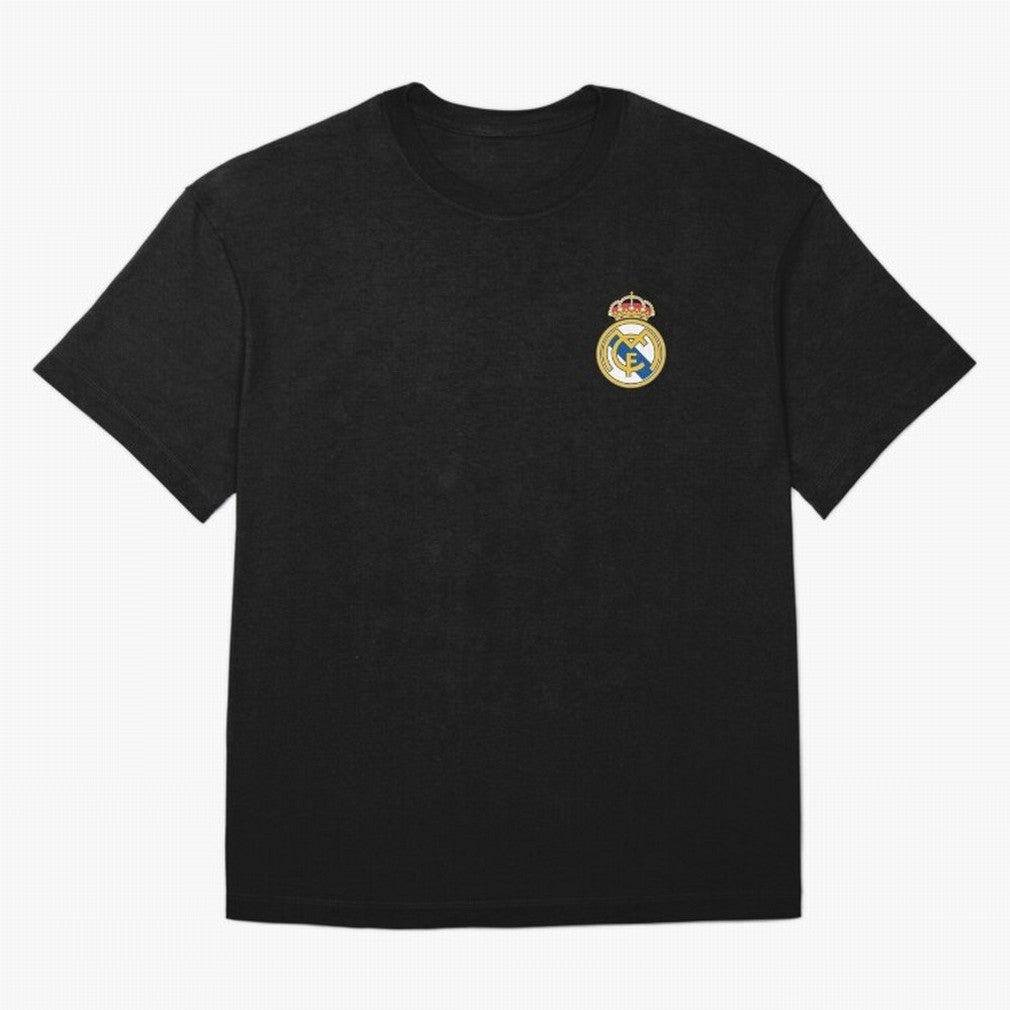 Madrid Football Logo Oversized T-Shirt Carry the Dream of FIFA World Cup 2026 USA Canada Mexico Spirit, Capturing Germany, Messi and Cristiano Ronaldo, Champion Mindset, Group Stage Buzz, Knockout Tension and Passionate Fan Culture; Created for