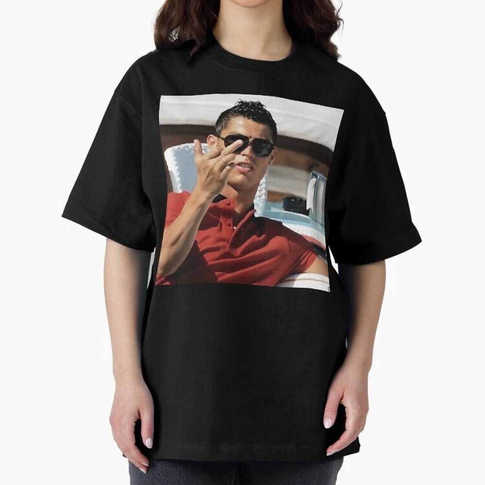 Ronaldo Oversized T-Shirt Bring World Football Passion into Global Football Passion for FIFA World Cup 2026 Group Stage, Made for Messi, Neymar and Mbappe, Argentina, Game Day Rituals, Football Legends, Country Pride and the Road to the Final;